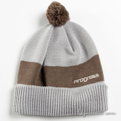 Шапка Progress by Reima, цвет цвет серый / коричневый