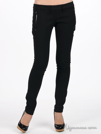 Брюки Мультибренд, цвет цвет черный