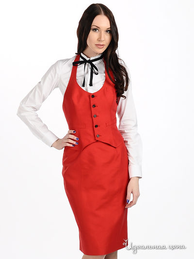 Платье Мультибренд, цвет цвет красный