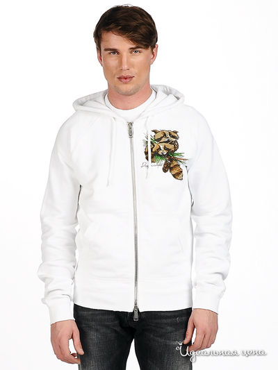 Толстовка Мультибренд, цвет цвет белый