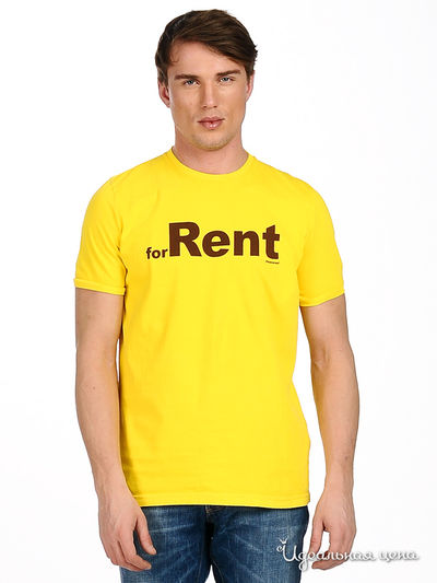 Футболка Мультибренд, цвет цвет желтый