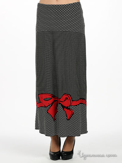 Юбка Adzhedo, цвет цвет серый / красный