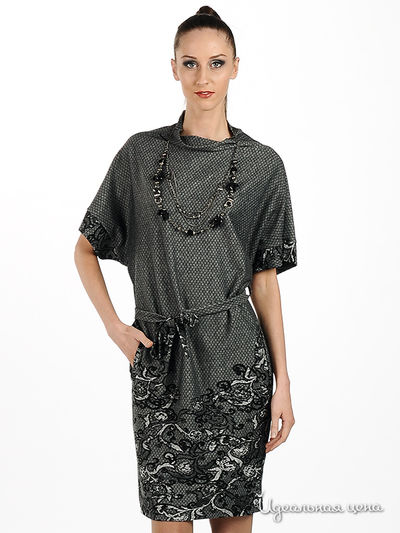 Туника Adzhedo, цвет цвет серый / черный