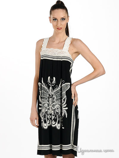 Сарафан Adzhedo, цвет цвет черный / белый