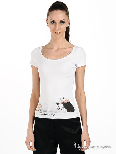 Футболка Adzhedo, цвет цвет белый