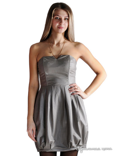 Платье Message, цвет цвет серый