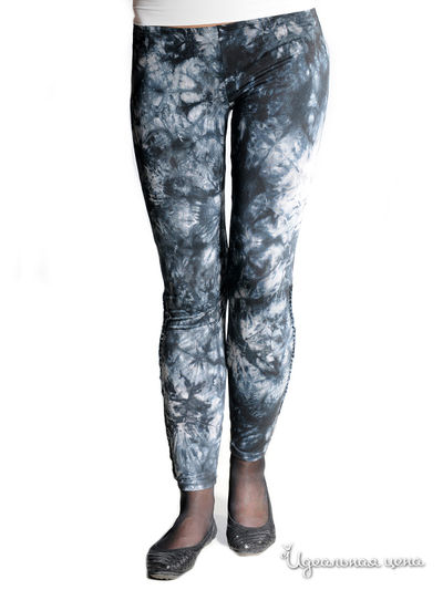 Леггинсы Message, цвет цвет серо-синий