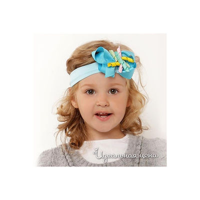 Повязка Picoletto, цвет цвет голубой