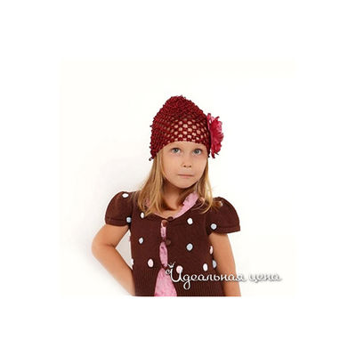 Шапочка Picoletto, цвет цвет бордовый