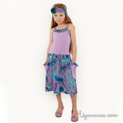 Сарафан Picoletto, цвет цвет голубой