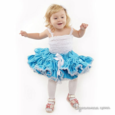 Юбка Picoletto, цвет цвет голубой