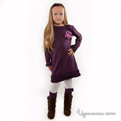 Платье Picoletto, цвет цвет черничный