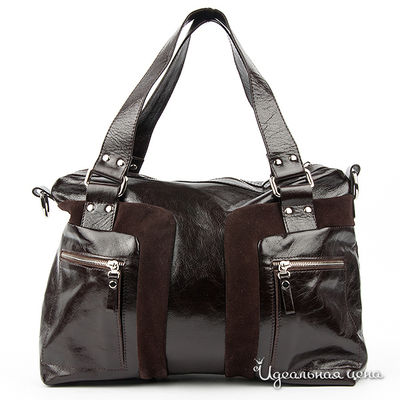 Сумка Laura Selinni, цвет цвет темно-коричневый