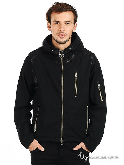 Ветровка Ferre, Trussardi, Armani, цвет цвет черный