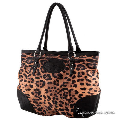 Сумка Sabellino, цвет цвет черный / принт леопард