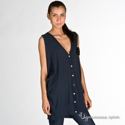 Жилет Dark Eyes, цвет цвет темно-синий