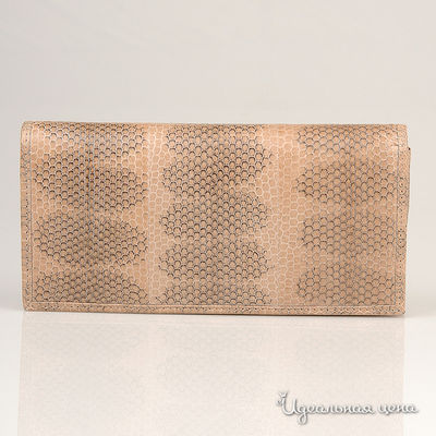 Клатч BLQ, цвет цвет бежевый