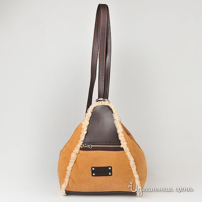 Сумка BLQ, цвет цвет светло-коричневый