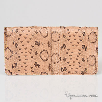 Портмоне BLQ, цвет цвет бежевый