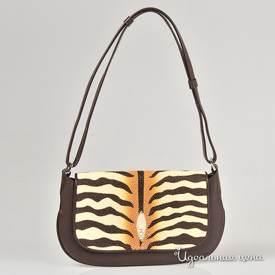 Сумка BLQ, цвет цвет коричневый