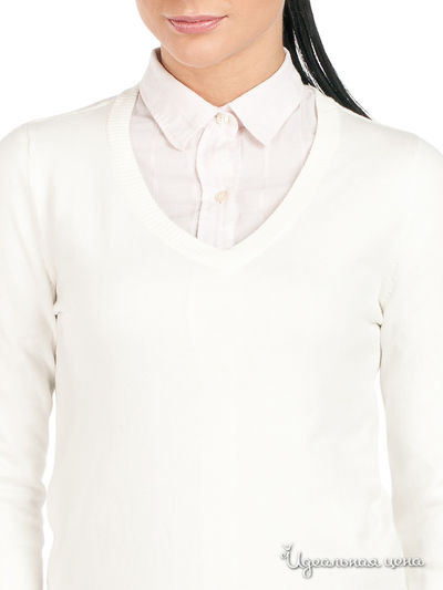 Пуловер Tom Farr женский, цвет белый