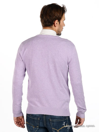 Пуловер Tom Farr мужской, цвет сиреневый меланж