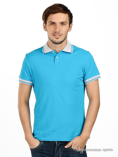 Футболка-поло Tom Farr, цвет цвет голубой