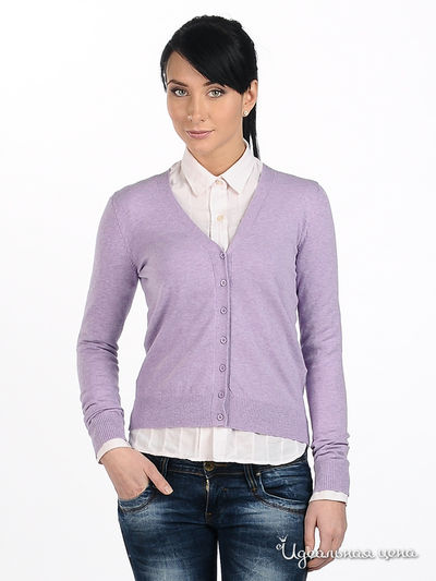 Кардиган Tom Farr, цвет цвет сиреневый меланж