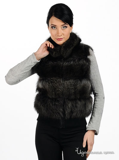 Жилет Мультибренд, цвет цвет серый / коричневый