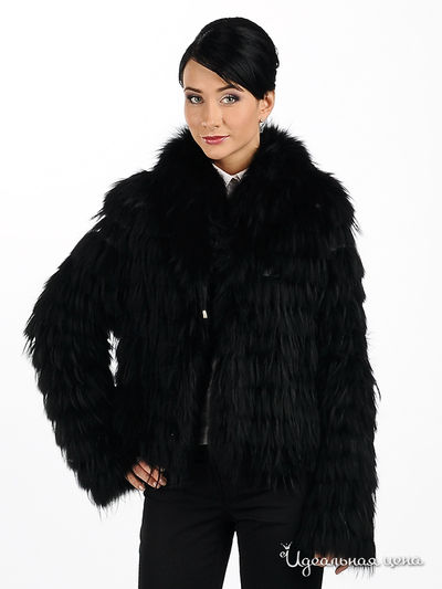 Полушубок Мультибренд, цвет цвет черный