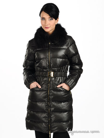 Пальто Мультибренд, цвет цвет темно-серый