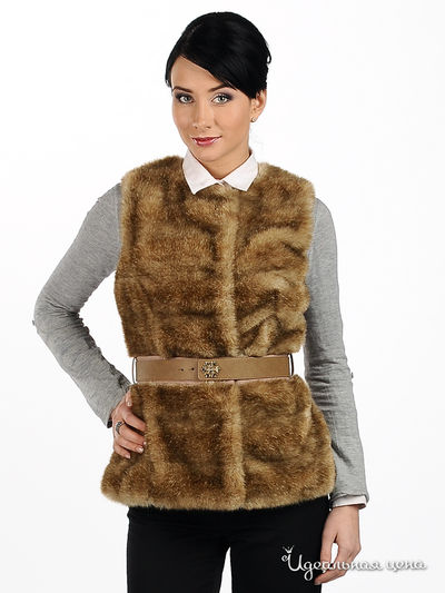 Жилет Мультибренд, цвет цвет бежевый