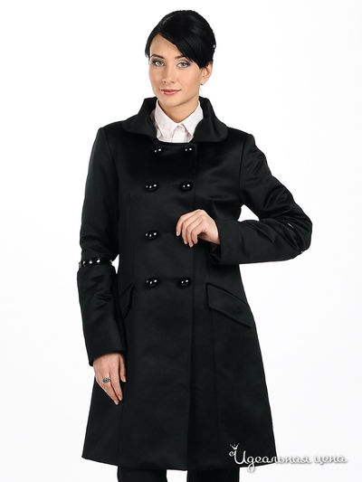 Пальто Мультибренд, цвет цвет черный