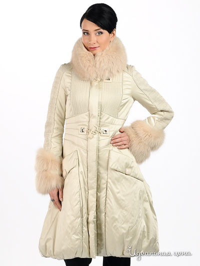 Пальто Мультибренд, цвет цвет бежевый