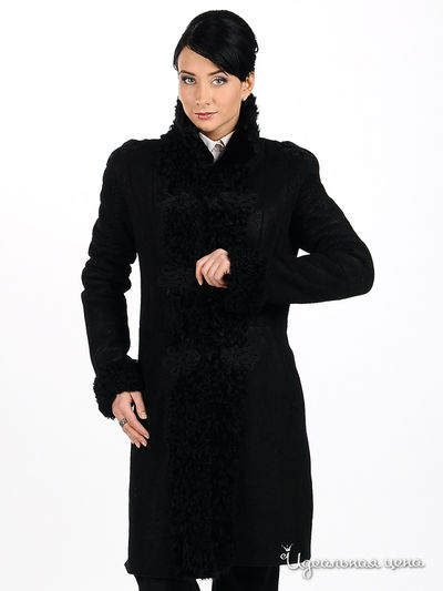 Дубленка Мультибренд, цвет цвет черный