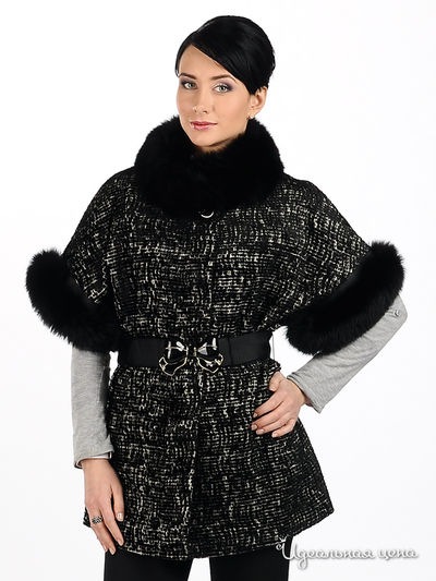 Тренч Мультибренд, цвет цвет черный / бежевый