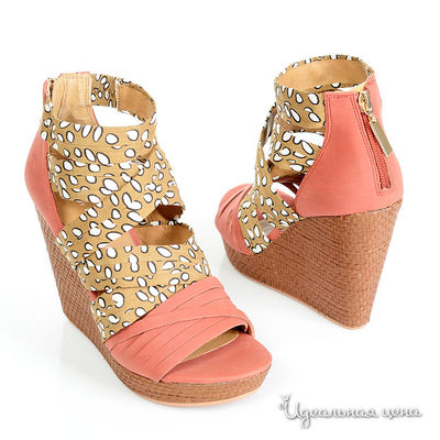 Сандали Kurt Geiger, цвет цвет нежно-оранжевый / бежевый