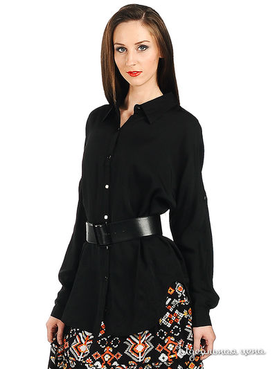 Рубашка CORONA, цвет цвет черный