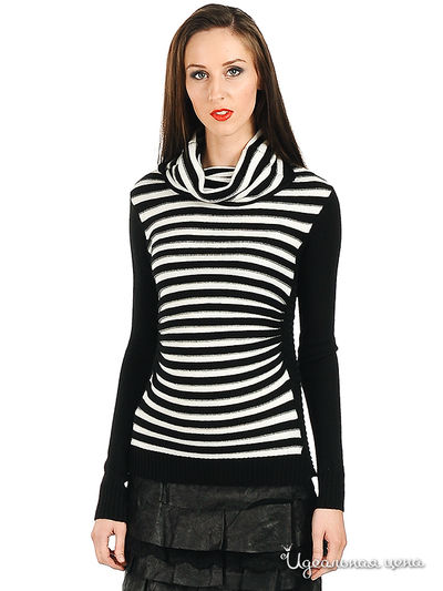 Свитер CORONA, цвет цвет черный / белый
