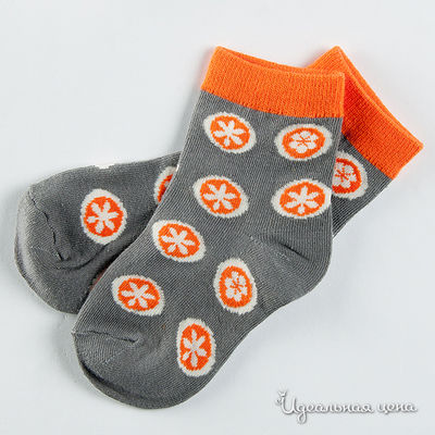Носки Orchestra, цвет цвет оранжевый / молочный / серый