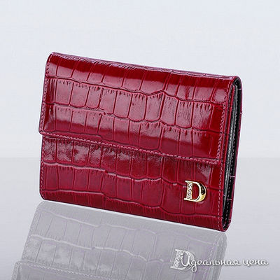 Бумажник Dimanche, цвет цвет малиновый