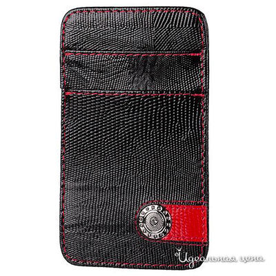 Зажим Dimanche, цвет цвет черный / красный