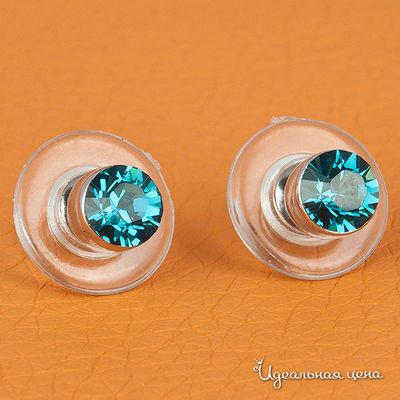 Серьги Crocus, цвет цвет голубой