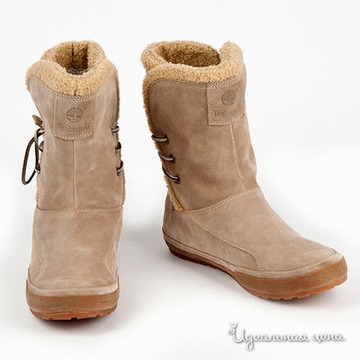 Полусапоги Timberland, цвет цвет серо-бежевый