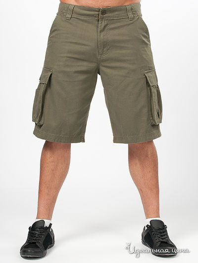 Шорты Timberland, цвет цвет болотный