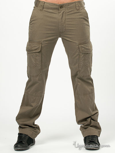 Брюки Timberland, цвет цвет серо-зеленый