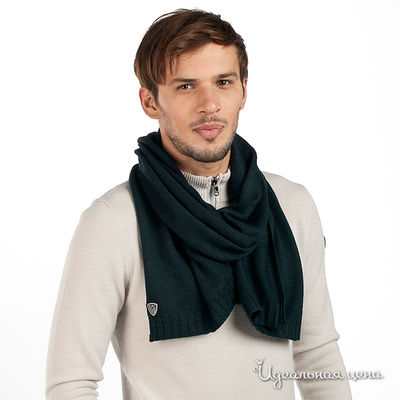 Шарф Emporio Armani, цвет цвет серый