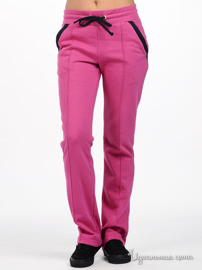 Брюки Emporio Armani, цвет цвет розовый