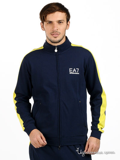 Олимпийка Emporio Armani, цвет цвет синий