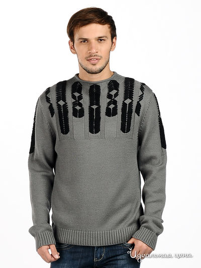 Джемпер Emporio Armani, цвет цвет серый